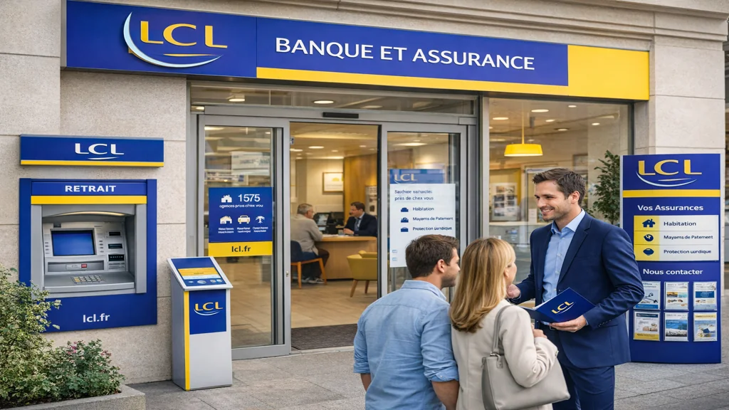 LCL Banque et Assurances : services, espace client et contacts