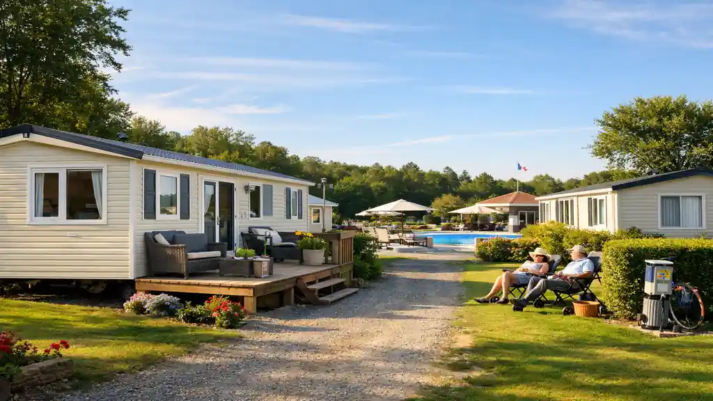 Location mobil home à l&rsquo;année : cadre légal, lieux autorisés et contrat d’emplacement