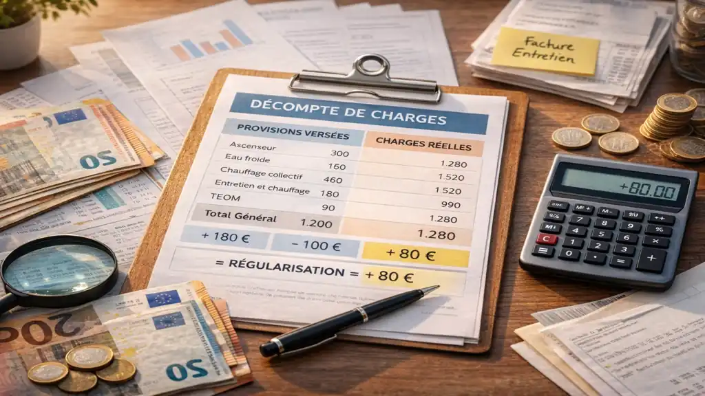 Régularisation des charges locatives : calcul, délais et procédure complète