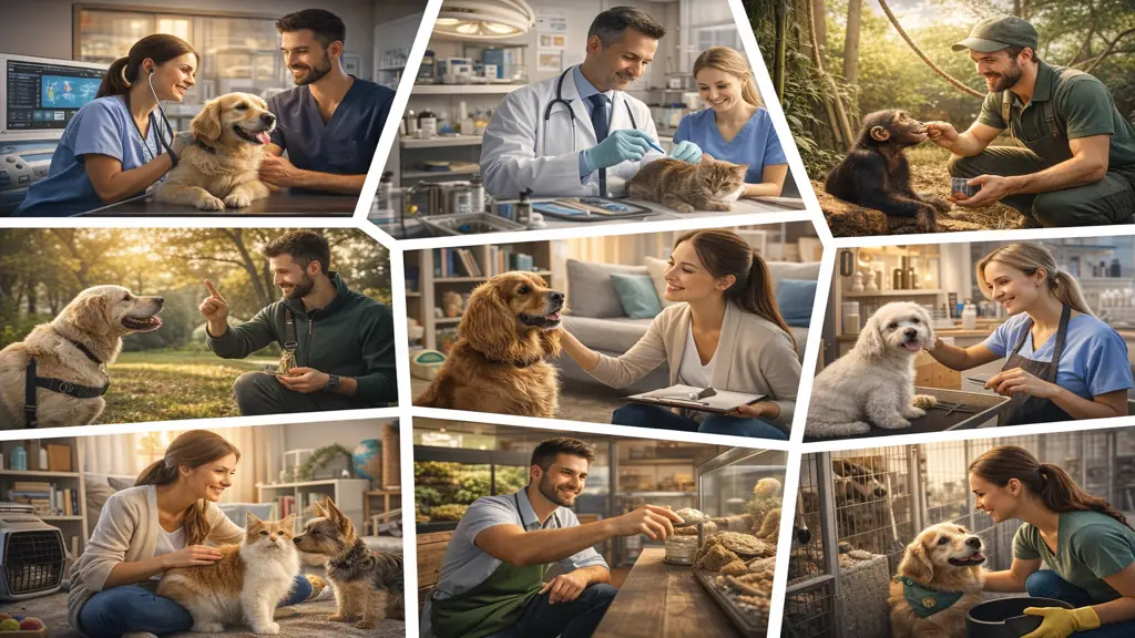 Métier avec les animaux : liste complète pour travailler auprès des animaux