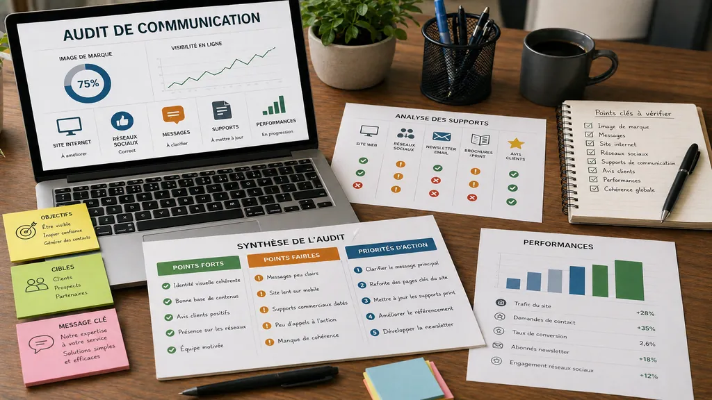 Audit de communication : comment analyser l’image, les supports et les messages d’une entreprise