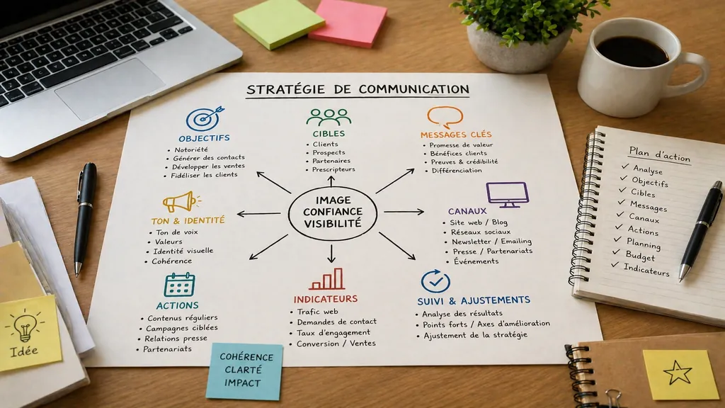 Stratégie de communication : comment définir des objectifs, des cibles et des messages efficaces