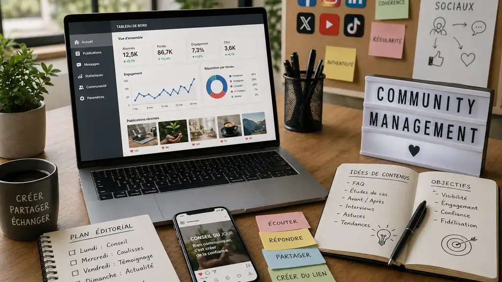 Community management : rôle, missions et bonnes pratiques pour animer une communauté
