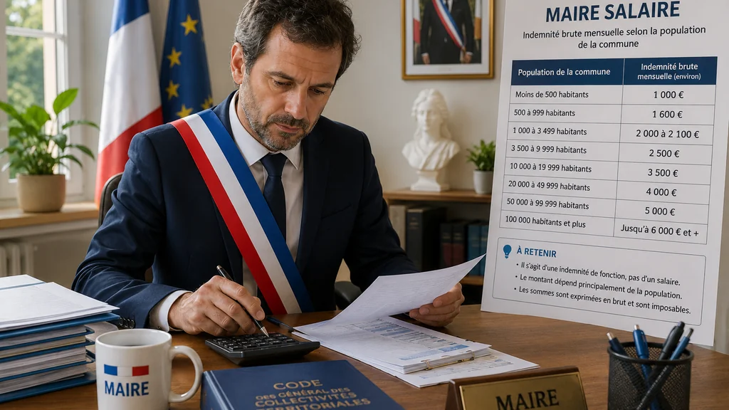 Maire salaire : combien gagne réellement un maire en France ?