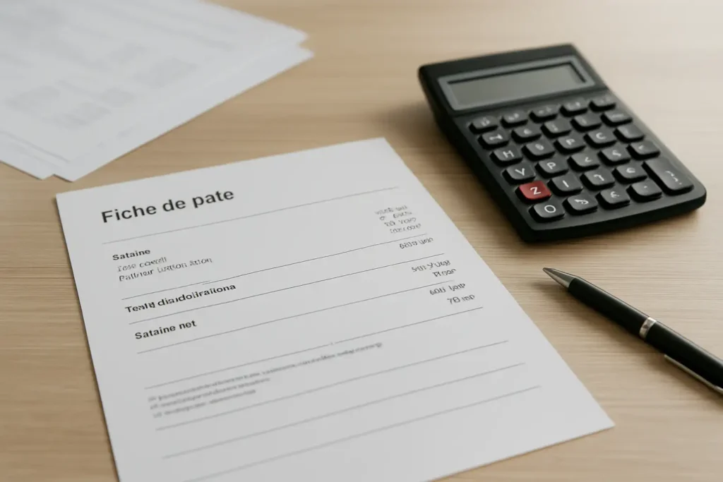 Fiche de paie suisse et calculatrice pour estimer le salaire brut net