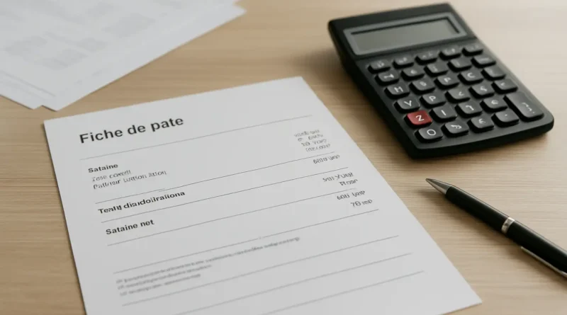 Fiche de paie suisse et calculatrice pour estimer le salaire brut net