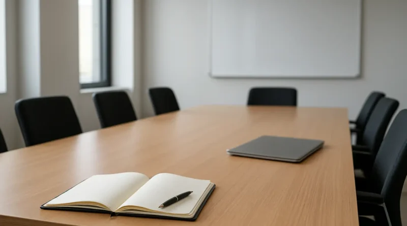 Salle de réunion d’entreprise illustrant la communication verbale en contexte professionnel