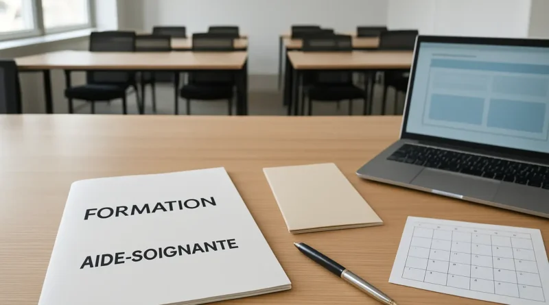 Dossiers et bureau de formation pour une formation aide-soignante gratuite et rémunérée