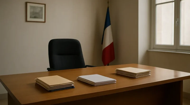 Salle de conseil municipal dans une petite mairie française, illustrant le salaire d’un conseiller municipal de petite commune