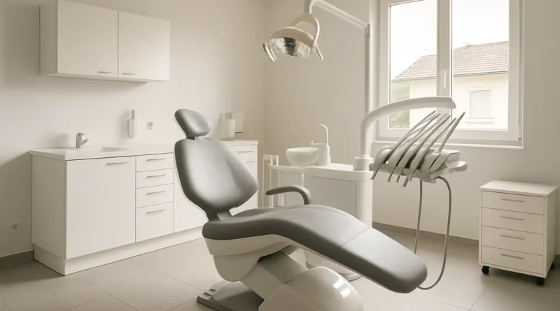 Cabinet dentaire moderne illustrant le salaire d’un dentiste en France