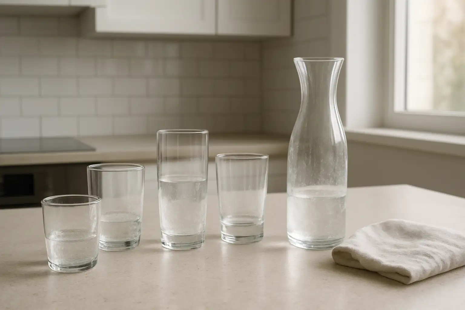 Verres blancs maison : causes, solutions et gestes pour les éviter