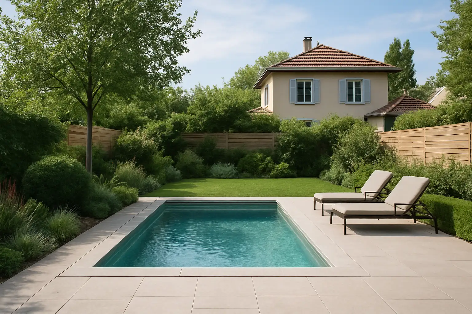 Piscine sans permis de construire : règles, seuils et démarches en France