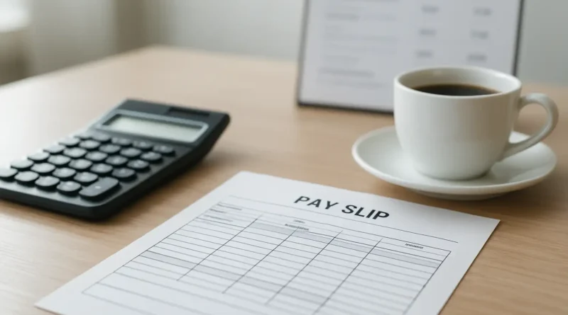 Fiche de paie et calculatrice pour illustrer le SMIC hôtelier net en 2026
